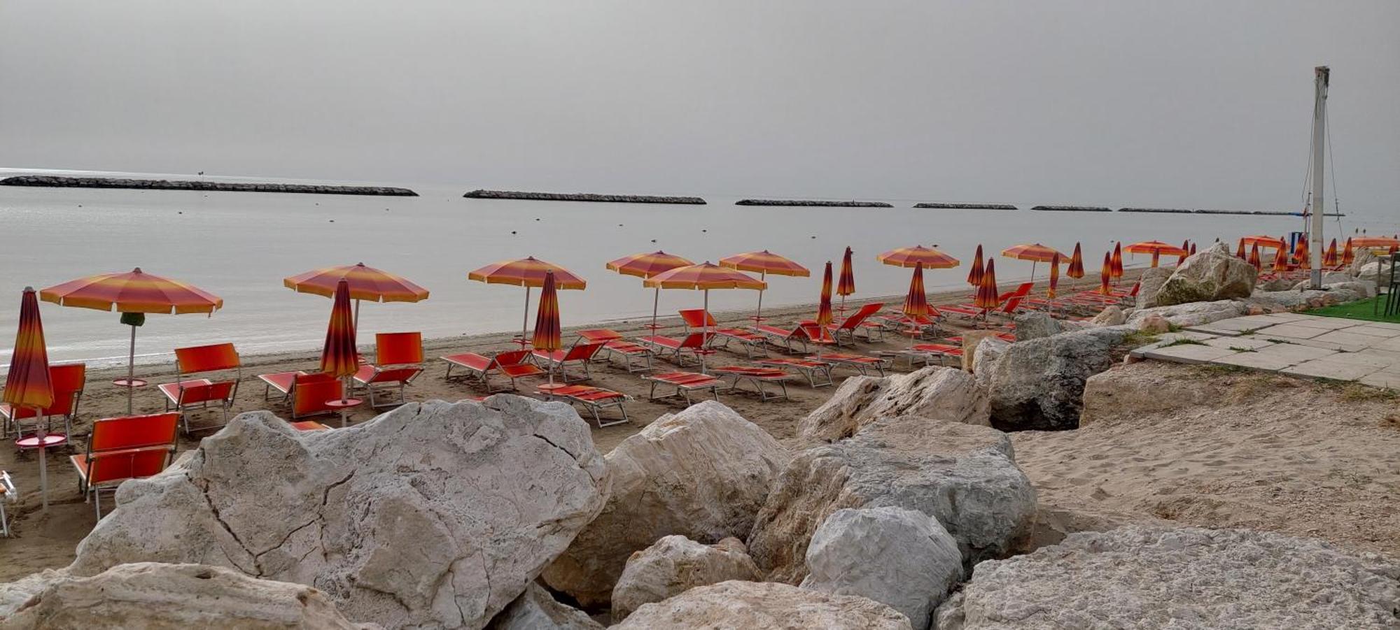 شقة La Conchiglia Porto SantʼElpidio المظهر الخارجي الصورة